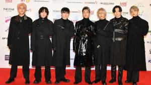 『2022 Asia Artist Awards In Japan』でのBE:FIRST（写真：Getty Images）