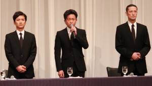 TOKIOとしての活動に終止符を打つ3人（写真：サイゾーウーマン）